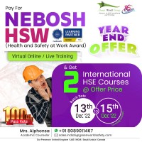 Top Notch Deals for NEBOSH HSW Course in Chennai